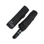 Alistair Parapluie automatique compact et resistant - Anti vent et retournement - ALISTAIR - Marque francaise garantie 1 an. Coloris disponibles : Noir