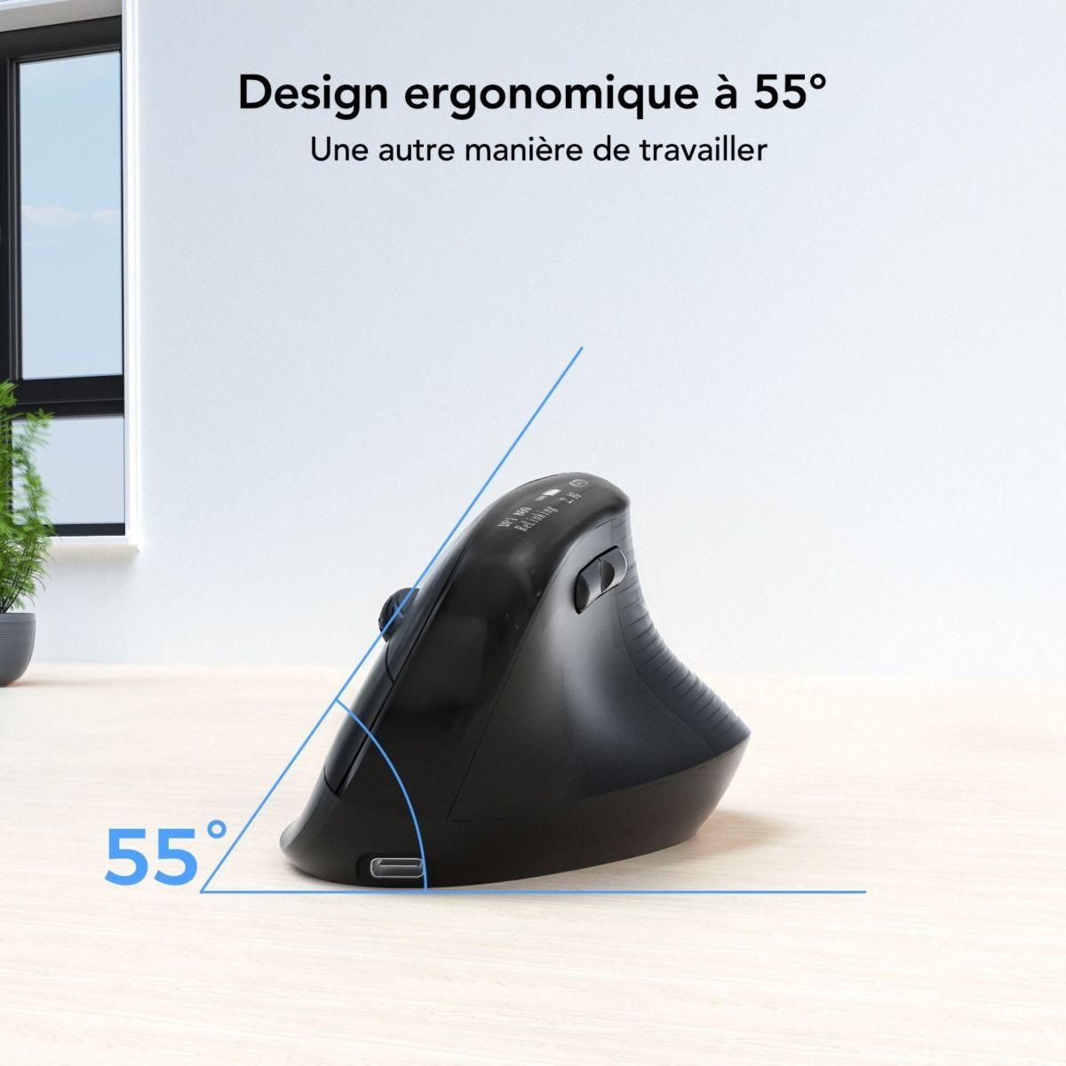 ESSENTIEL B Souris sans fil Ergo Sans fil