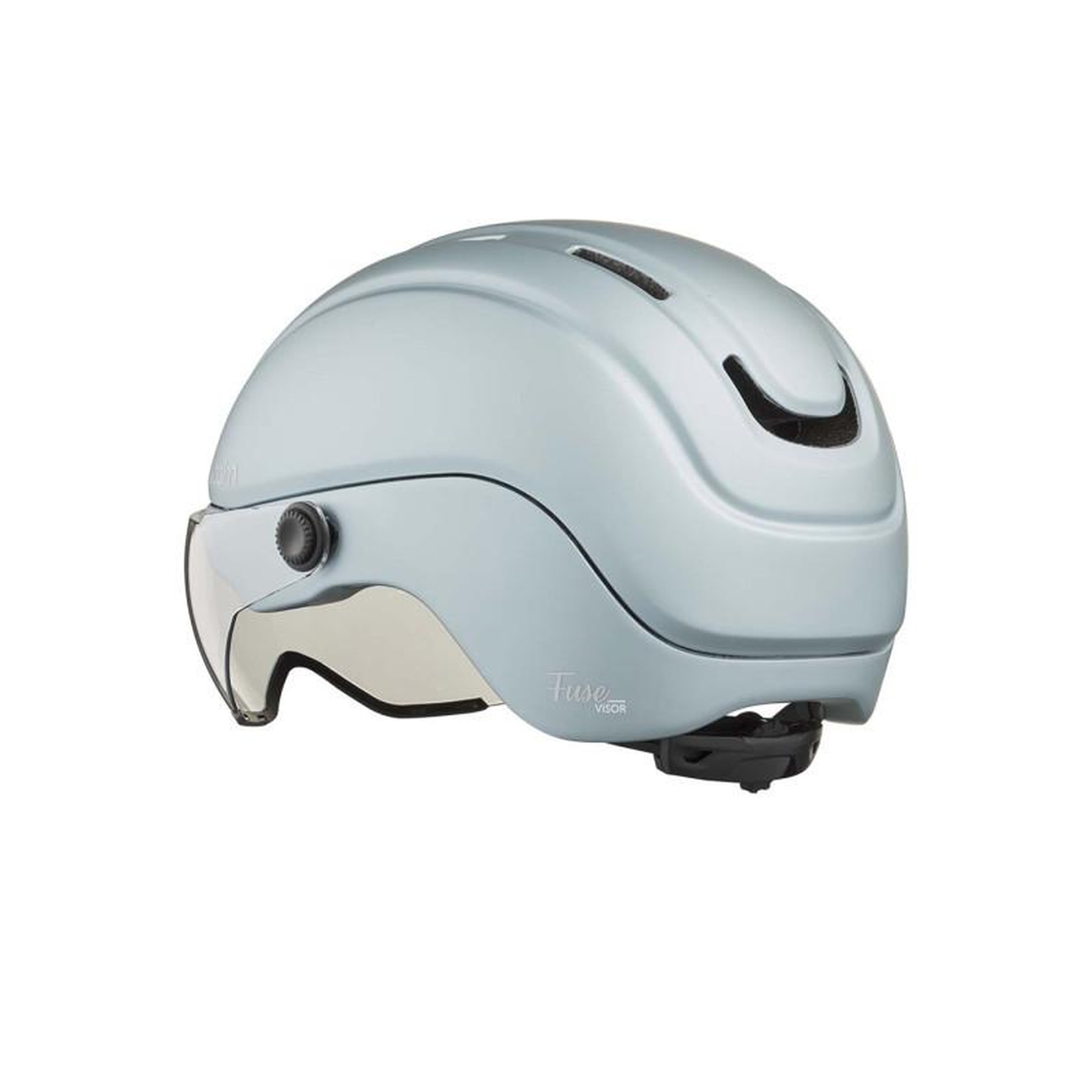 Voir la diapositive 2 : CAIRN Casque vélo Cairn FUSE Visière Mat Metallic Eucalyptus taille L