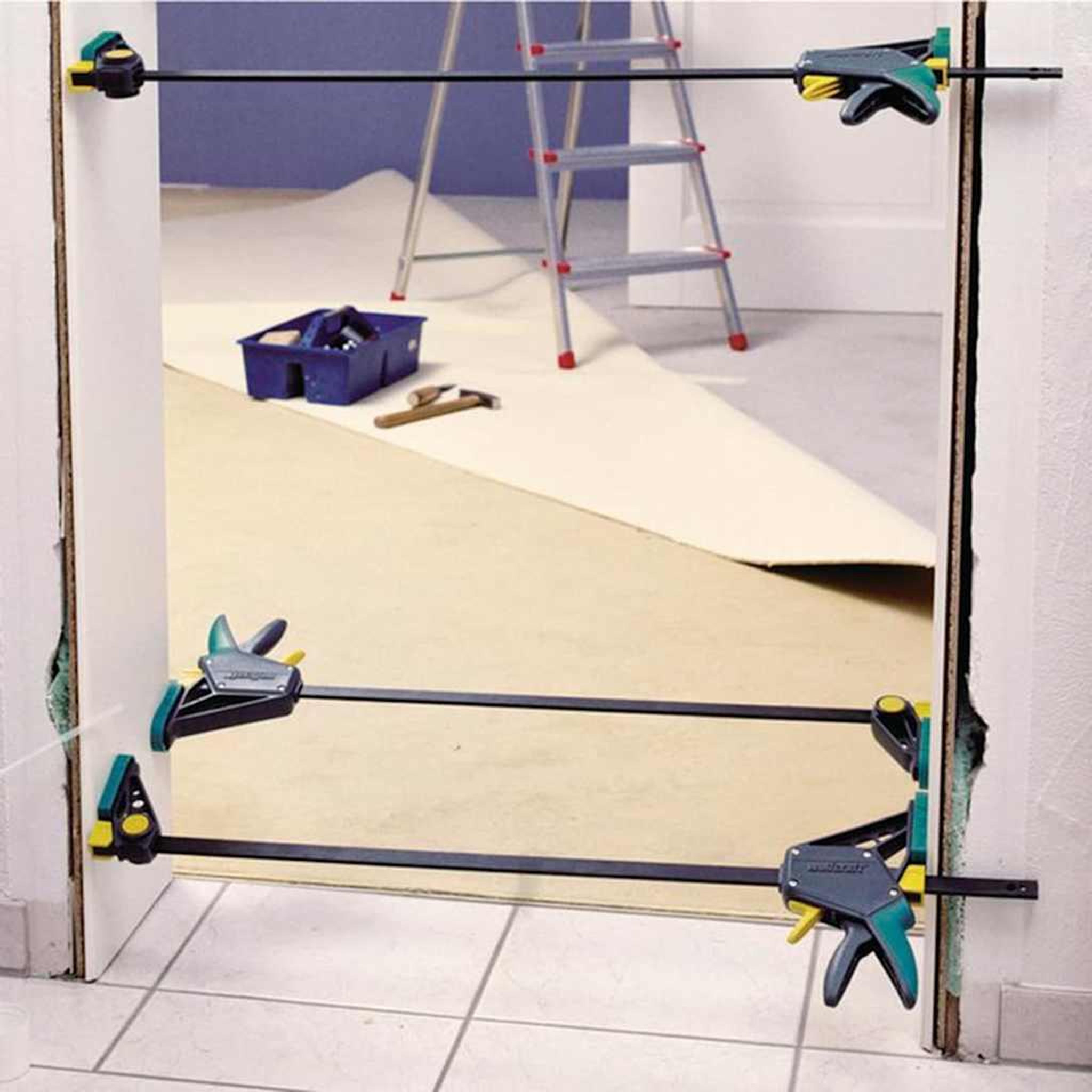 Voir la diapositive 2 : WOLFCRAFT wolfcraft Serre-joint a une main EHZ Pro 100-450 3032000