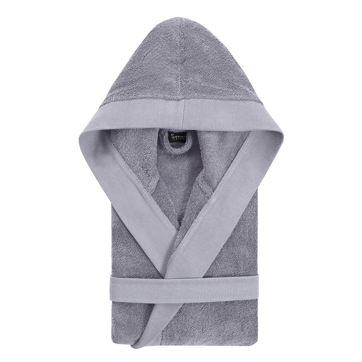 Sensei Maison Peignoir à capuche uni 420 g/m² BOXER