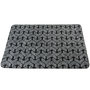 Voir la diapositive 1 : HDI Tapis chevron gris et noir de 40 x 60 cm