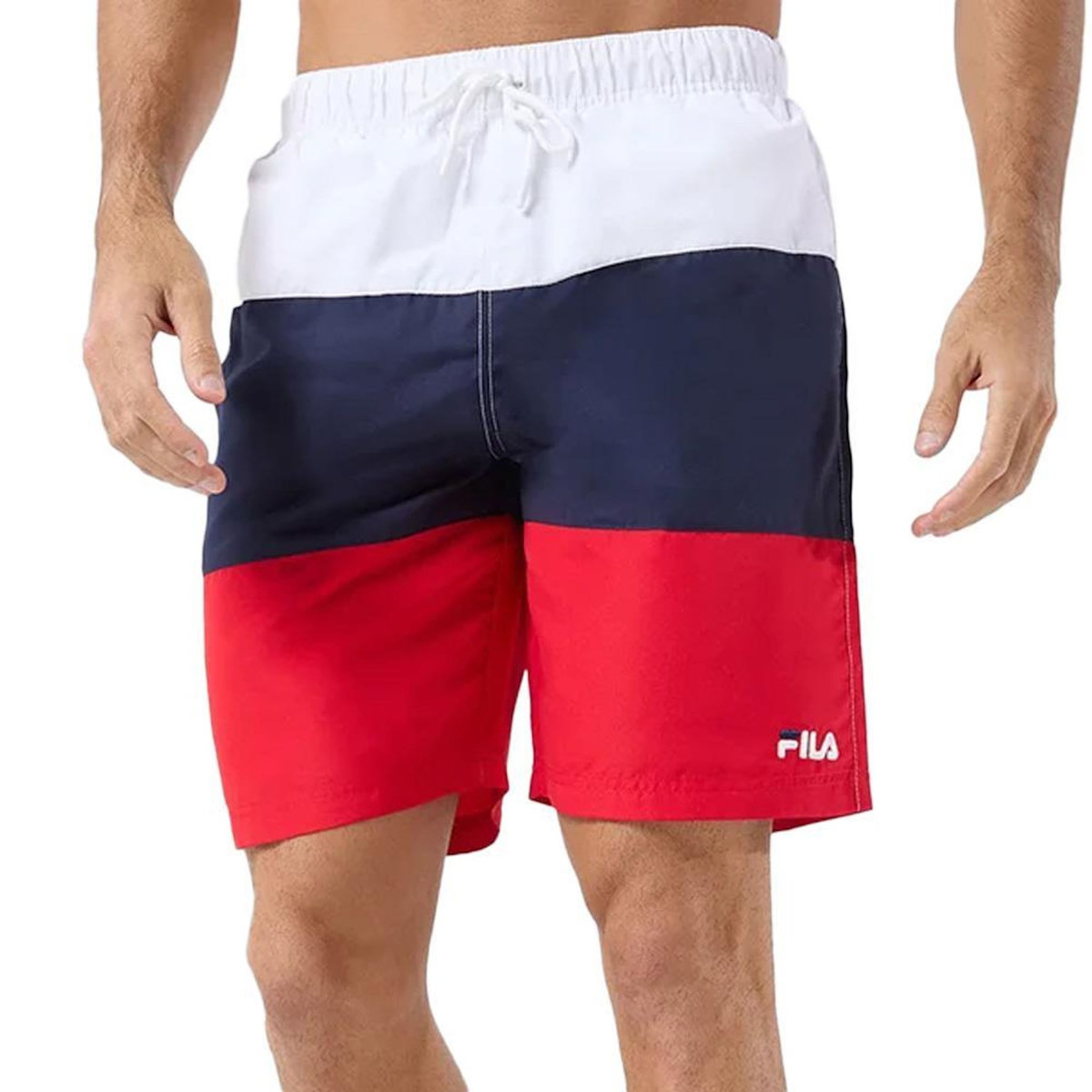 FILA Short de bain Marine/Blanc/ Homme Fila Swim