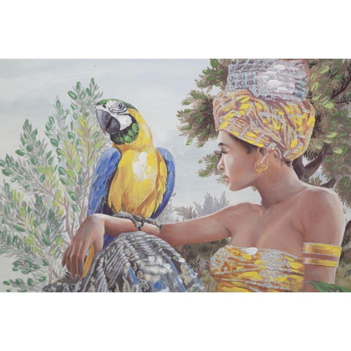 Paris Prix Toile Imprimée Déco  Kenda  90x120cm Multicolore