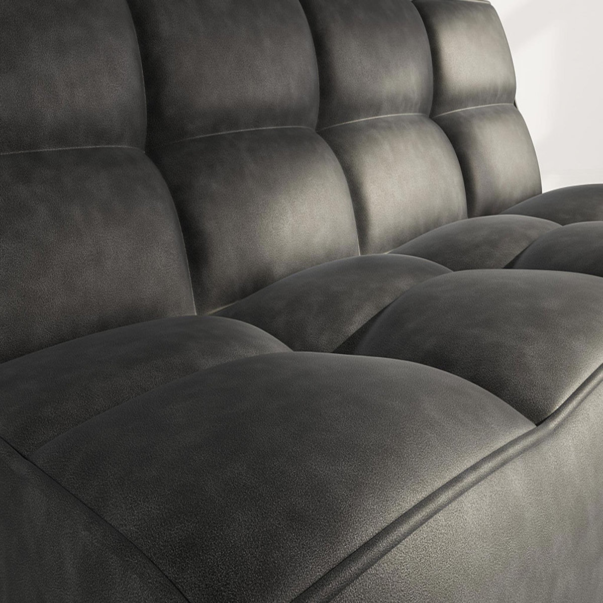 LISA DESIGN Alya - canapé 2 places en simili