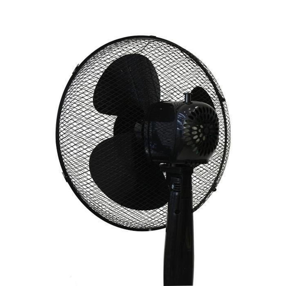 OCEANIC Ventilateur de pied - OCEANIC - 45 W - Ø 41 cm - 3 vitesses - Oscillant - Inclinable - Noir