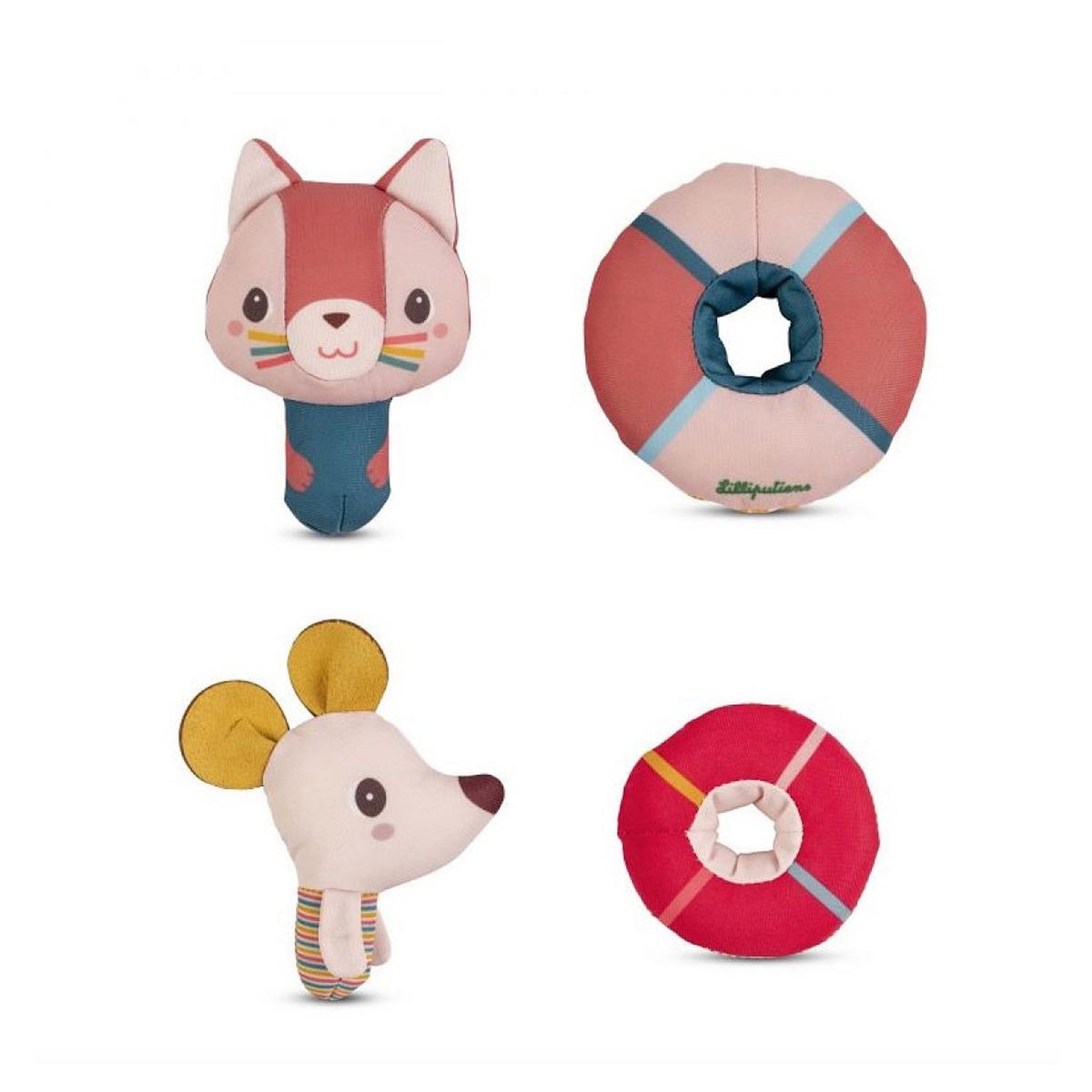 LILLIPUTIENS Jeanne et sa souris - Set de bouees