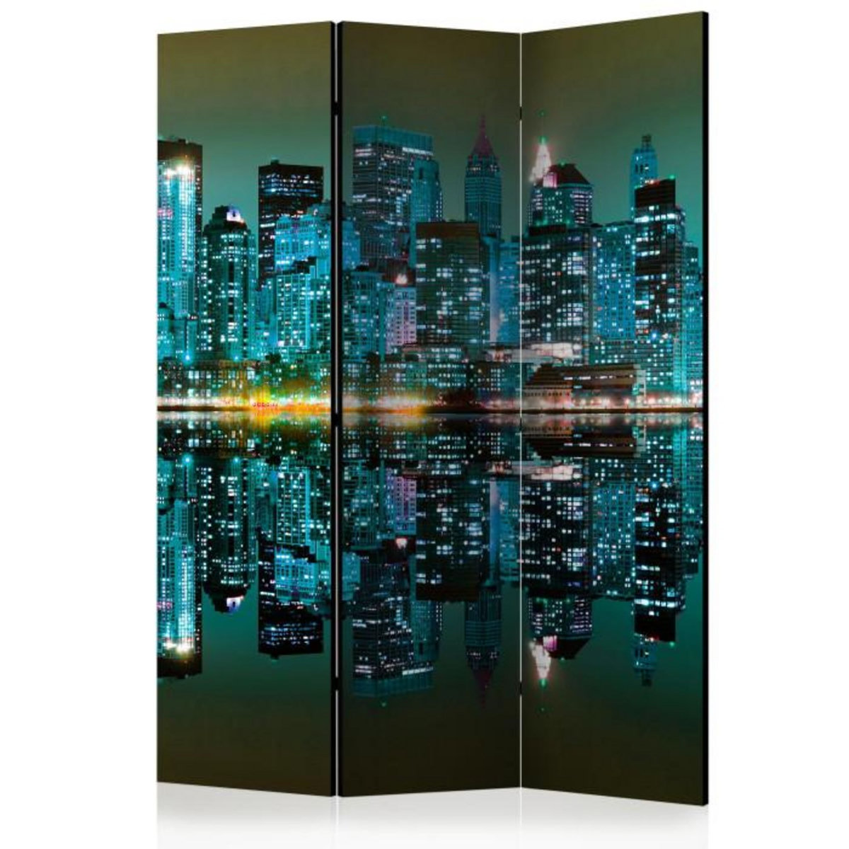 Paris Prix Paravent 3 Volets  Gold Reflections NYC  135x172cm
