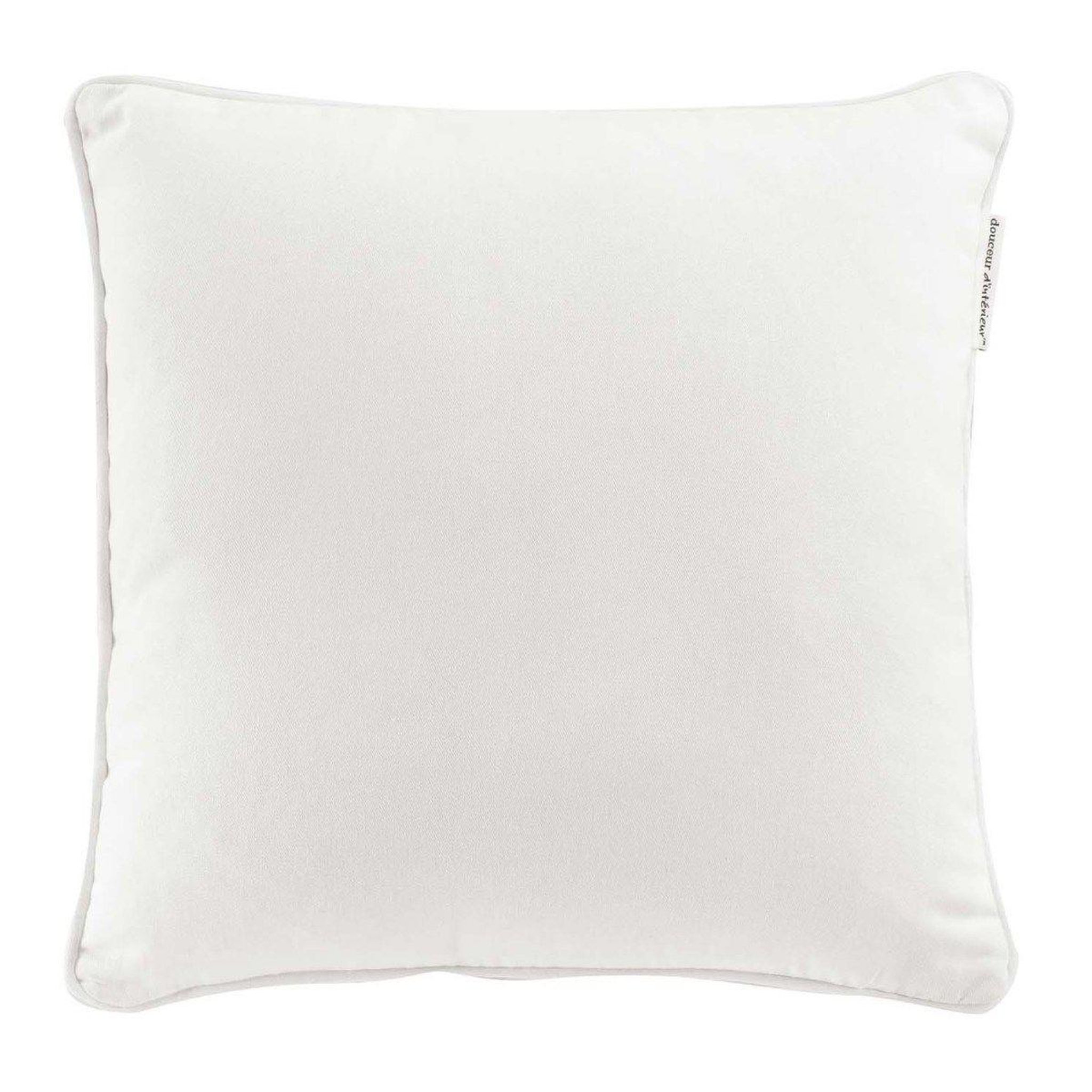 Douceur d'Intérieur Housse de coussin  twily  40x40cm blanc