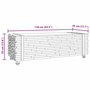 Voir la diapositive 6 : VIDAXL Table basse 110x45x35 cm bois massif de teck