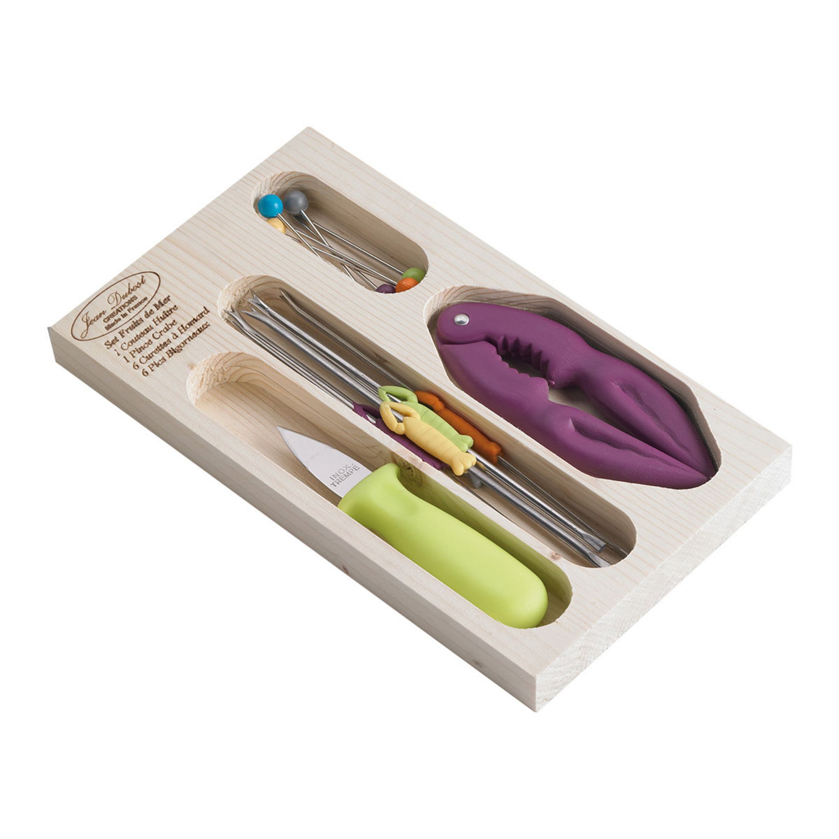 Set ustensiles fruits de mer TRENDY MIX