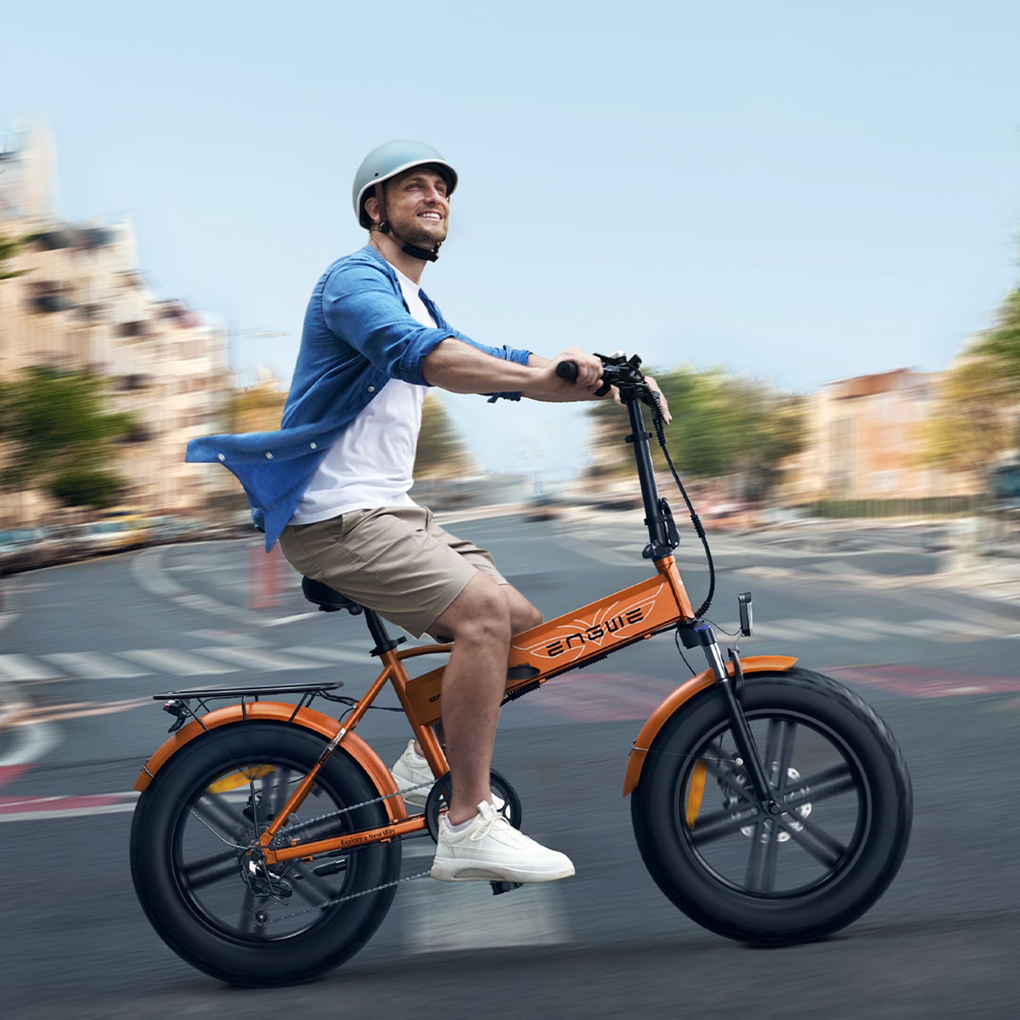 Voir la diapositive 4 : ENGWE Vélo électrique pliable ENGWE EP-2 BOOST 250W avec pneus larges 20*4.0 et autonomie de 120 km