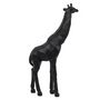Voir la diapositive 2 : Paris Prix Statuette Déco  Girafe Origami  40cm Noir