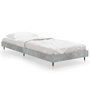 Voir la diapositive 2 : VIDAXL Cadre de lit sans matelas gris beton 75x190 cm