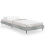 Voir la diapositive 2 : VIDAXL Cadre de lit sans matelas gris beton 75x190 cm