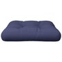 Voir la diapositive 4 : VIDAXL Coussin de palette bleu marine 60x60x12 cm tissu