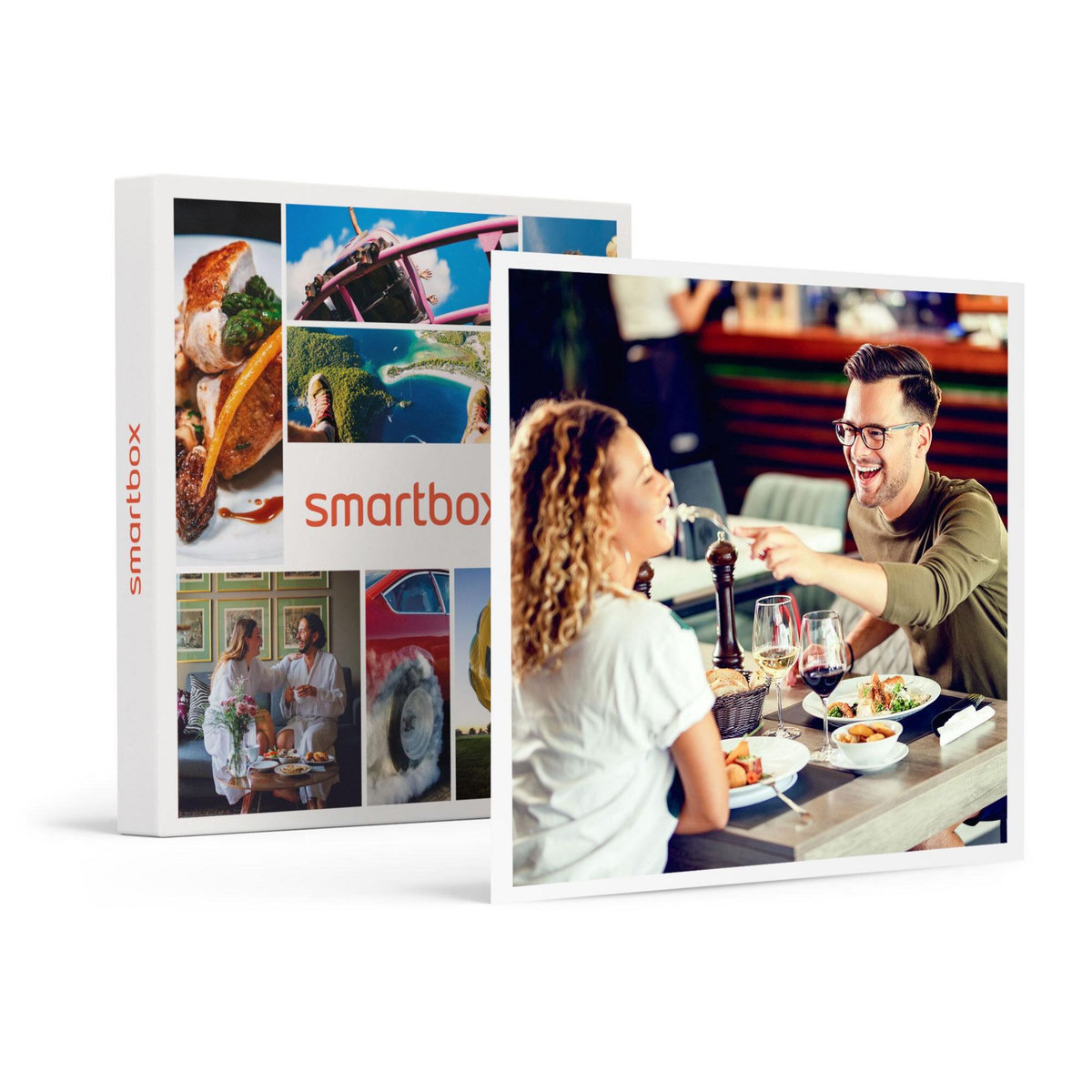 Smartbox Coffret cadeau Saint-Valentin : un dîner romantique à Nantes - Coffret Cadeau Gastronomie