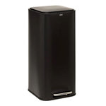 FIVE Poubelle de Cuisine à Pédale en Métal  Delta  30L Noir
