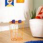 Voir la diapositive 4 : ATMOSPHERA Table d'Appoint en Métal  Kumi  40cm Orange