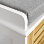 Voir la diapositive 4 : SOBUY SoBuy - Banc de rangement à chaussures avec deux portes - Nordique - FSR23-K