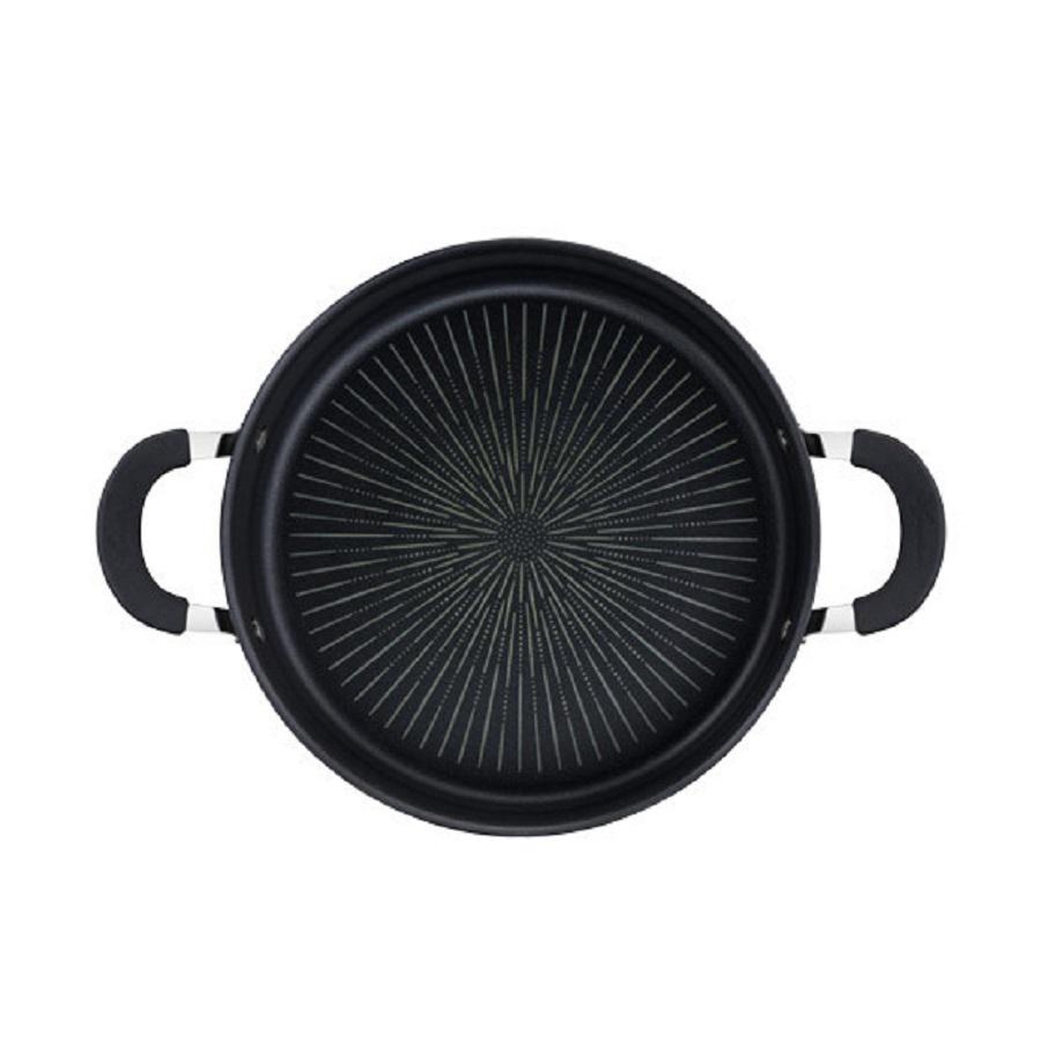 Voir la diapositive 2 : Lagostina Sauteuse anti-adhésive + couvercle 26cm noir - 012165031826