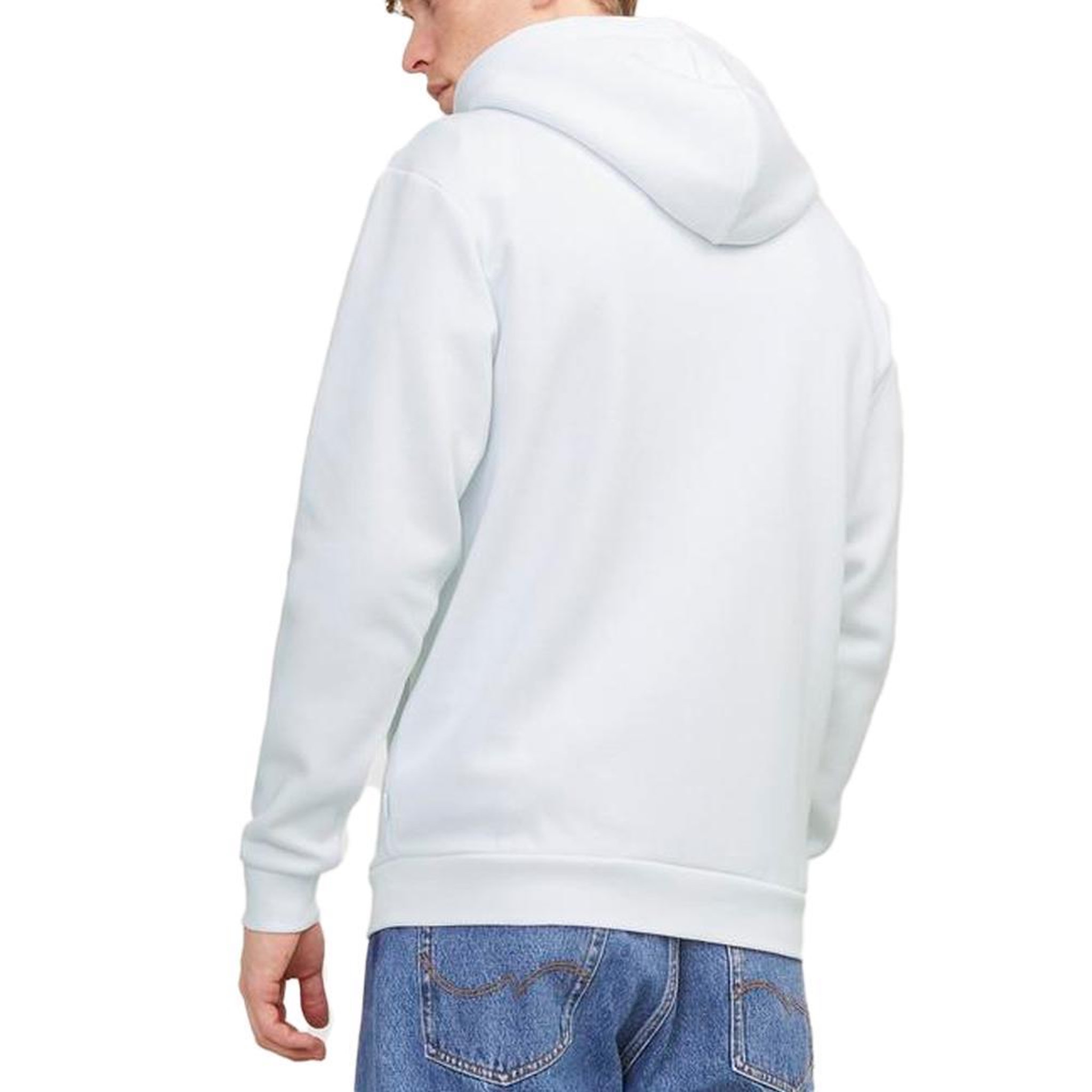 Voir la diapositive 2 : Jack & Jones Sweat Zippé Blanc Homme Jack & Jones Bradley