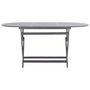 Voir la diapositive 3 : VIDAXL Ensemble a manger de jardin 9 pcs Bois d'acacia massif Gris