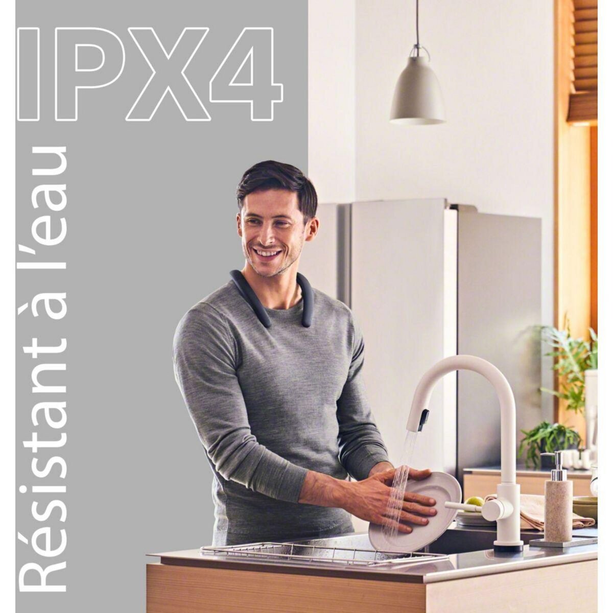 SONY Micro-casque SRS NB10 Tour de cou Bluetooth Noir