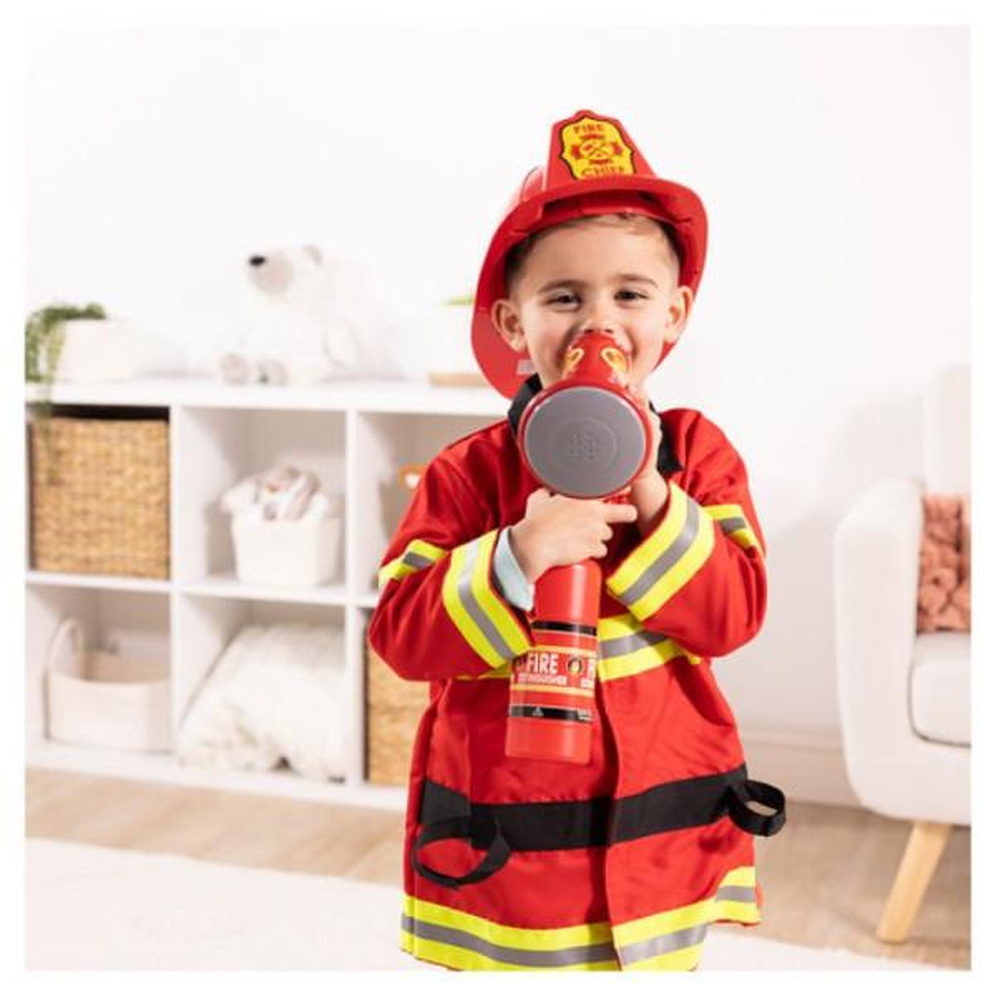 Voir la diapositive 2 : MELISSA & DOUG Pack pompier costume + accessoires melissa & doug
