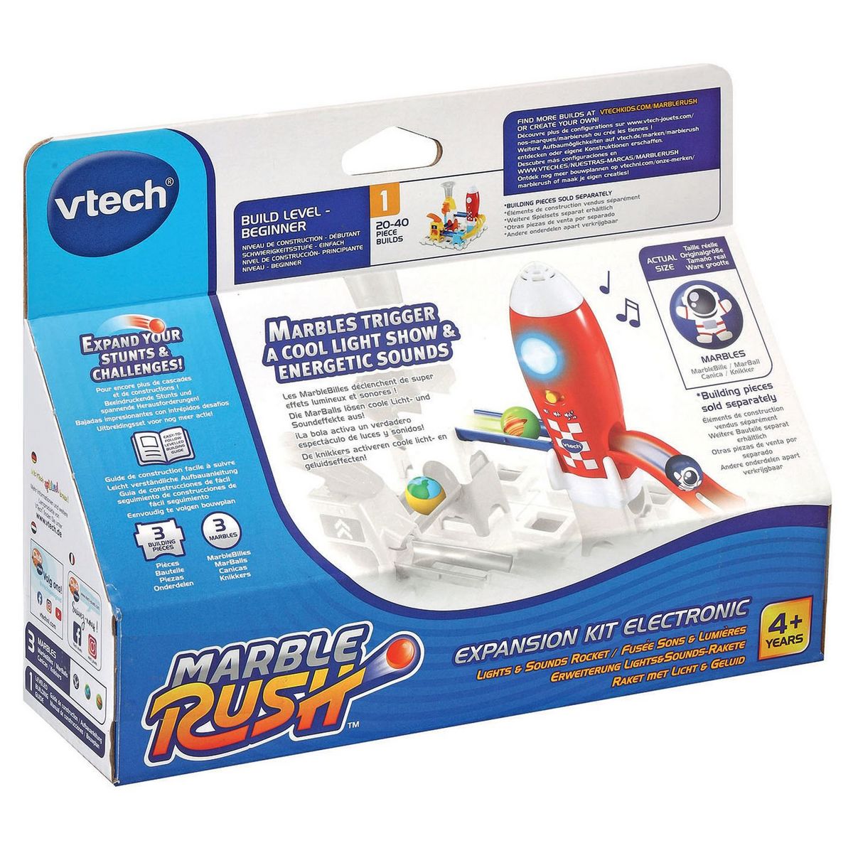 VTECH Marble Rush Expansion Kit electronic Fusée sons et lumières 