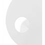 Voir la diapositive 5 : Paris Prix Table d'Appoint Ovale en Métal  Melisa  45cm Blanc