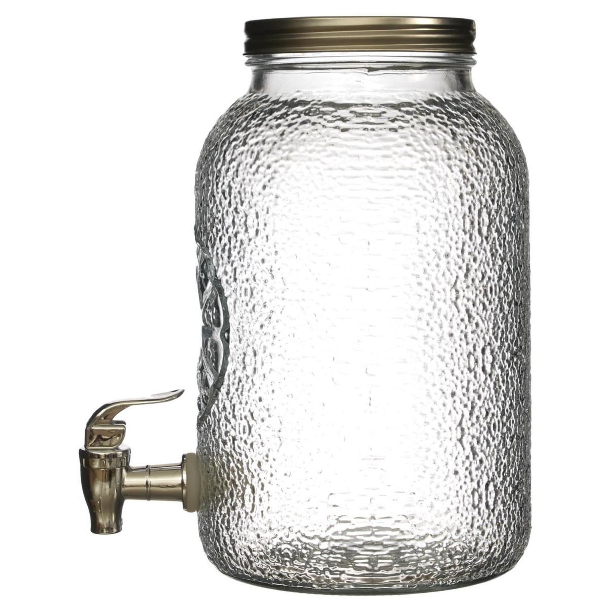 Voir la diapositive 2 : The Home Deco Factory Distributeur de boisson  citron  3,8l transparent