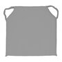 SOLEIL D'OCRE Dessus de chaise en coton lavé 40X40X4 cm SPIRIT gris, par Soleil d'Ocre