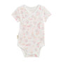 Voir la diapositive 3 : Petit Béguin Lot de 2 bodies bébé manches courtes ouverture croisée Louison