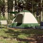 Voir la diapositive 3 : VIDAXL Tente de camping cabine 4 personnes vert liberation rapide