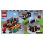 LEGO Minecraft 21185 Le Bastion du Nether, Jouet pour Enfants de 8 Ans, avec Figurines