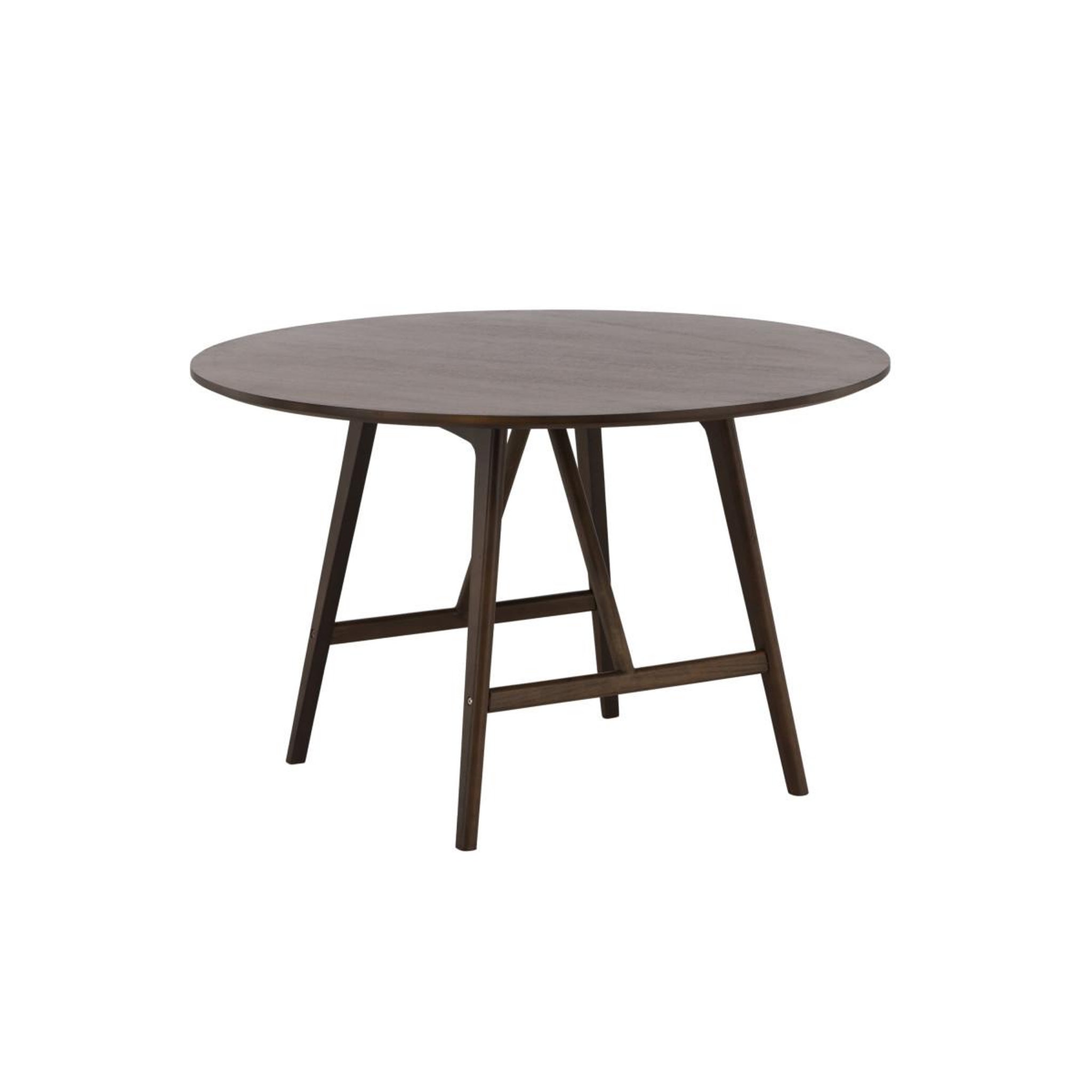 Voir la diapositive 6 : Paris Prix Table à manger ronde  kaseidon  100cm marron