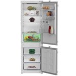 Beko Réfrigérateur combiné intégrable à glissières 270l - B3BCNA294HS