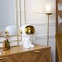 Voir la diapositive 4 : Paris Prix Vide-Poche Statue  Astronaute  28cm Blanc