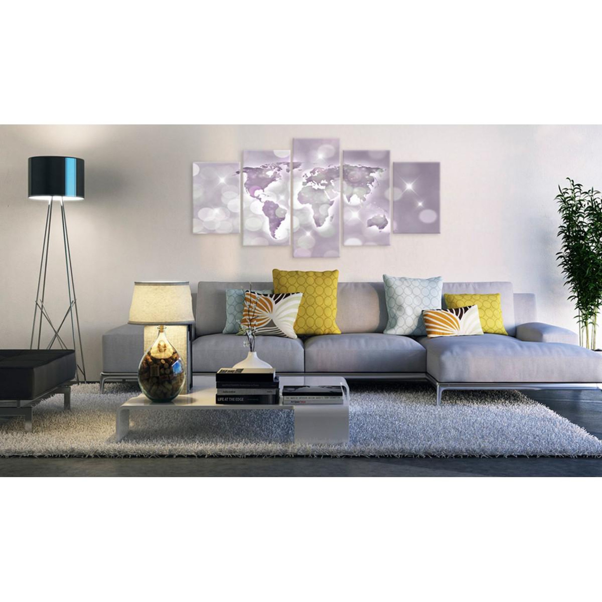 Voir la diapositive 2 : Paris Prix Tableau imprimé  amethyst world