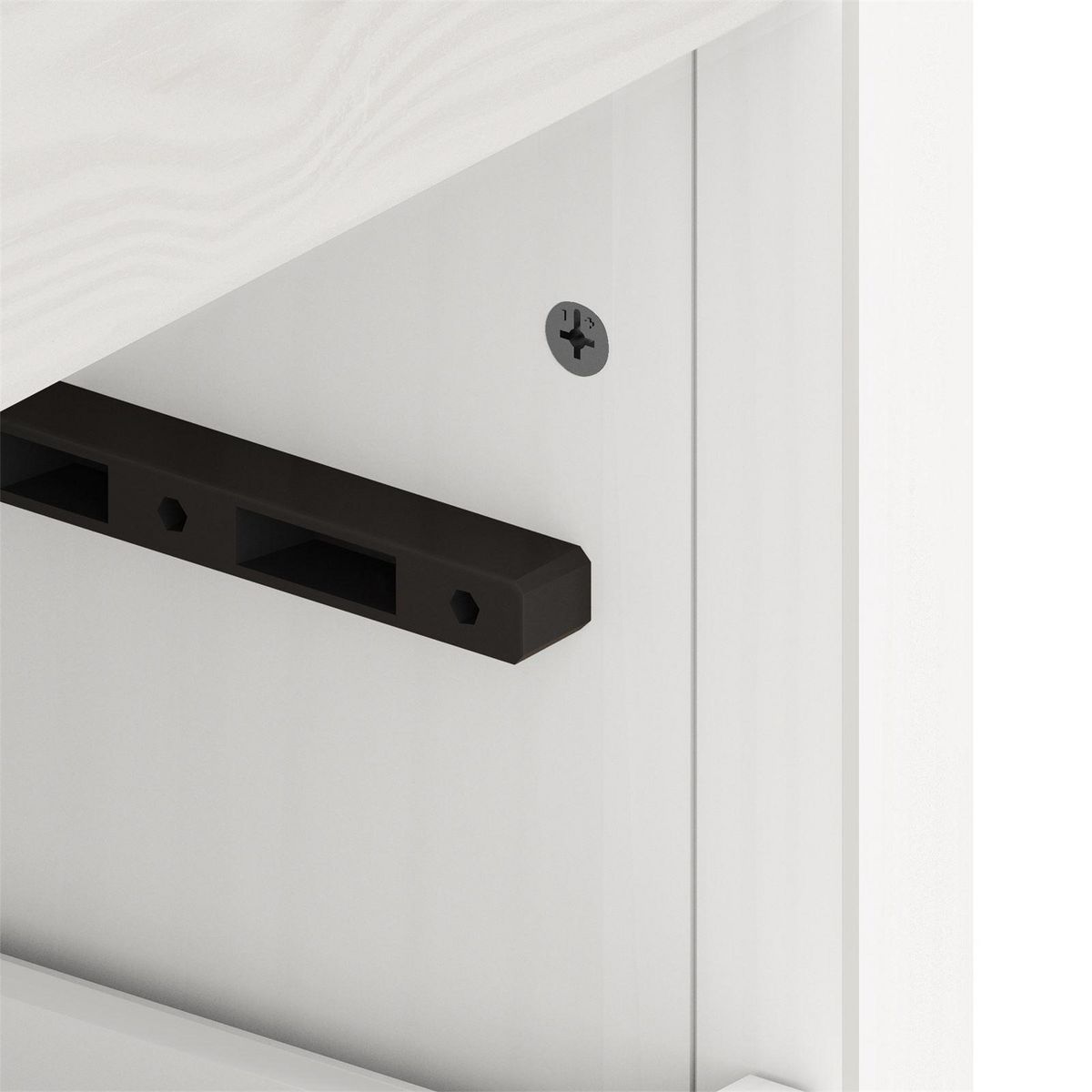 IDIMEX Commode AMIRA type Montessori, avec 3 tiroirs, en pin massif