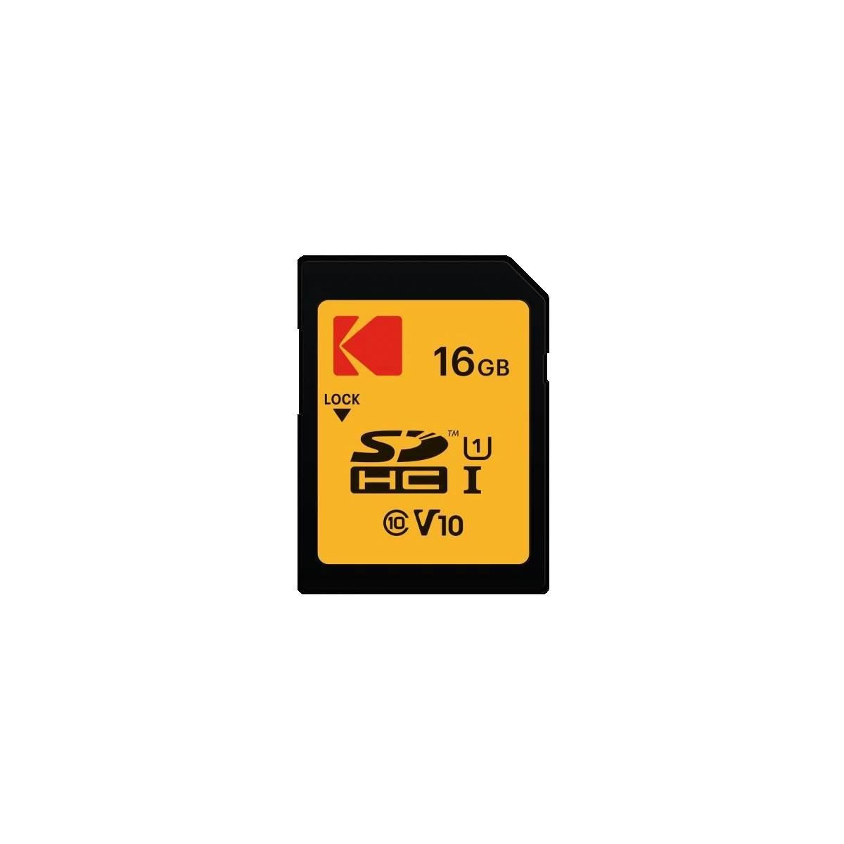 Kodak Carte mémoire SDHC Kodak 16 Go