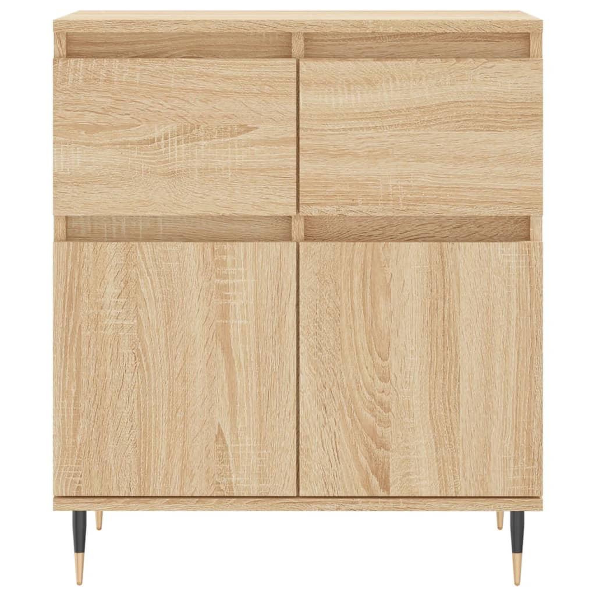 Voir la diapositive 5 : VIDAXL Buffet Chene sonoma 60x35x70 cm Bois d'ingenierie