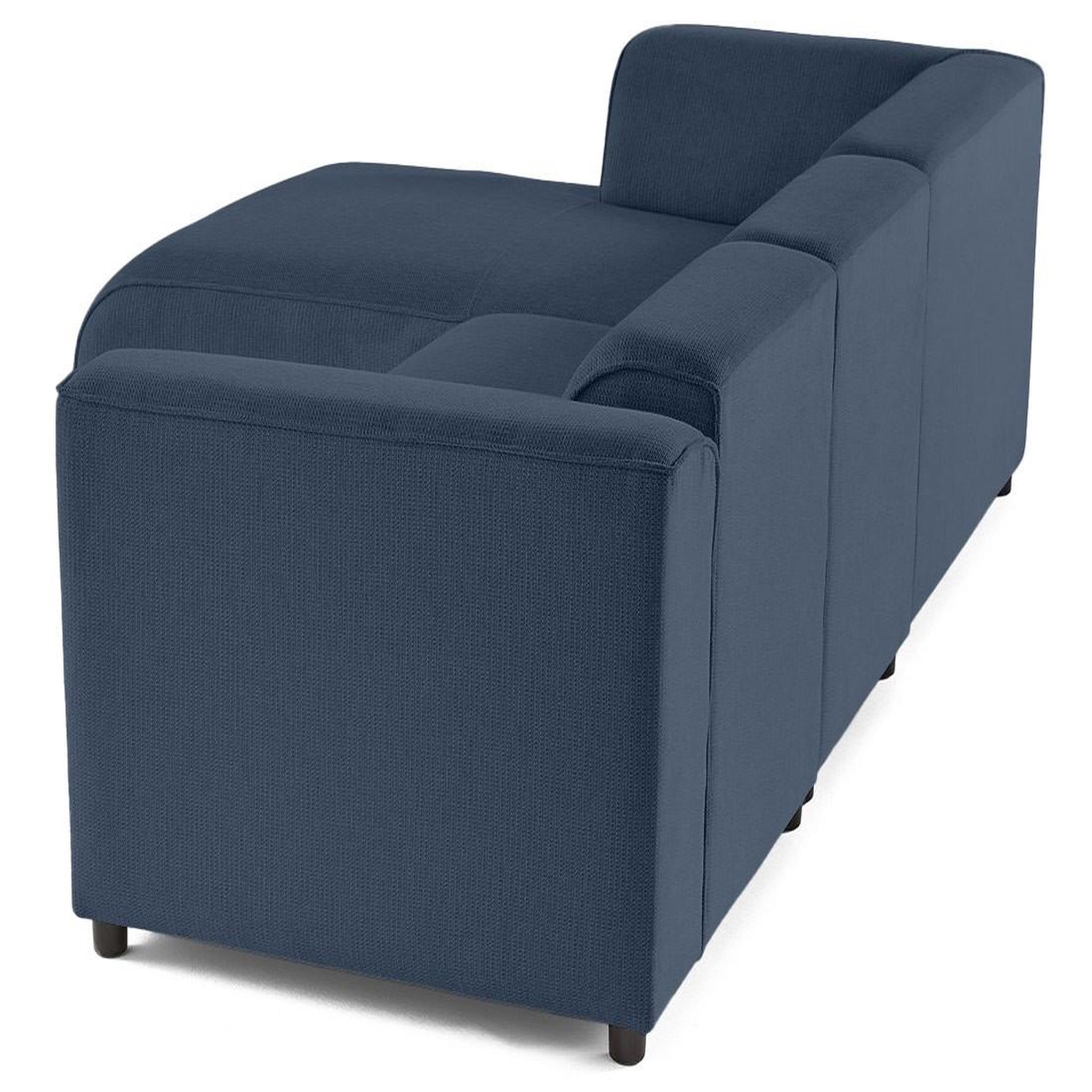 Voir la diapositive 6 : LISA DESIGN Suaro - canapé modulable d'angle gauche 4 places en tissu texturé