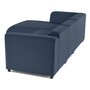 Voir la diapositive 6 : LISA DESIGN Suaro - canapé modulable d'angle gauche 4 places en tissu texturé