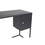 Voir la diapositive 4 : Paris Prix Bureau Design Avec Porte  Bakal  95cm Noir