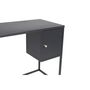 Voir la diapositive 4 : Paris Prix Bureau Design Avec Porte  Bakal  95cm Noir