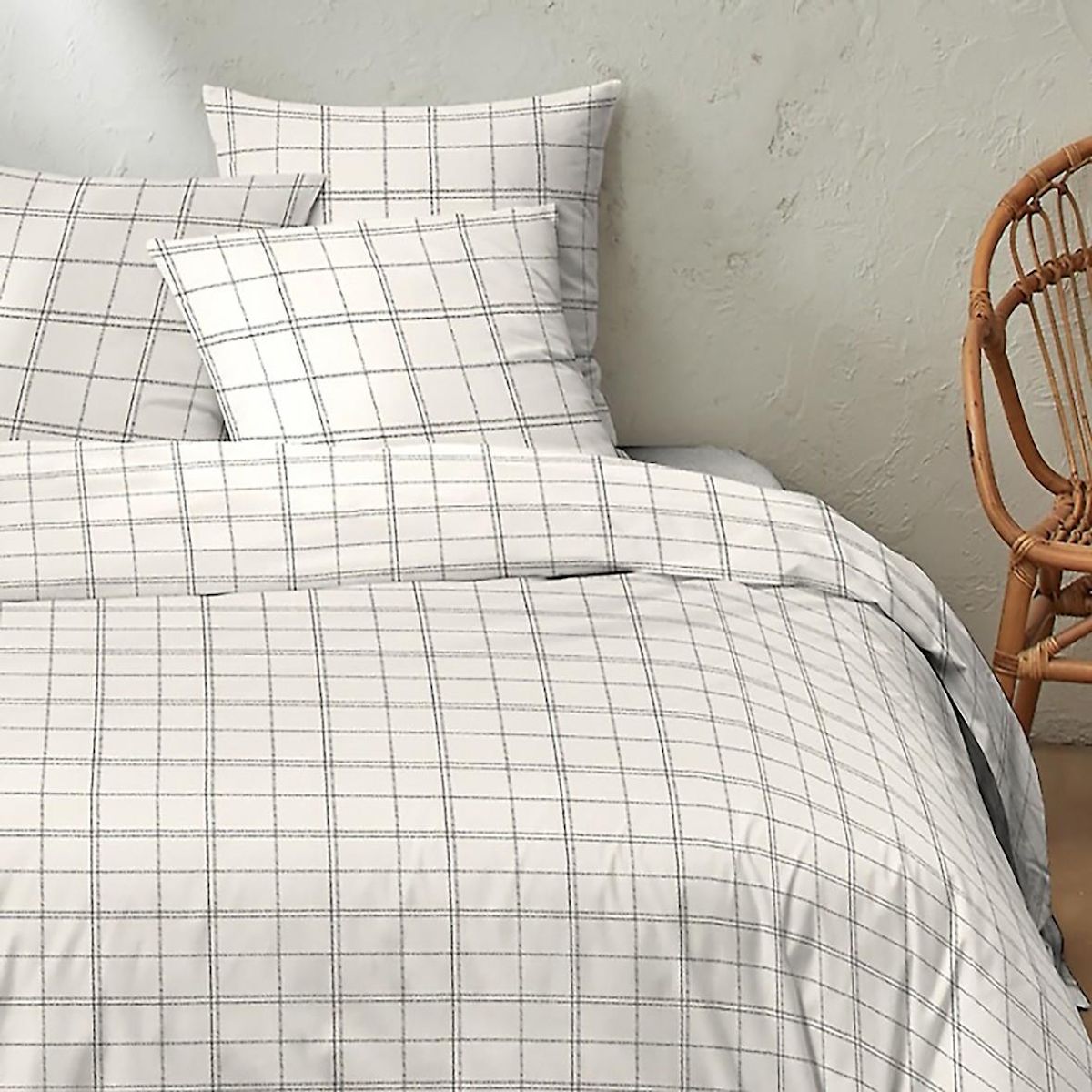 Home collection Parure housse de couette prades ecru