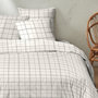 Voir la diapositive 3 : Home collection Parure housse de couette prades ecru