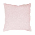 Paris Prix Housse de Coussin  Florette  60x60cm Rose